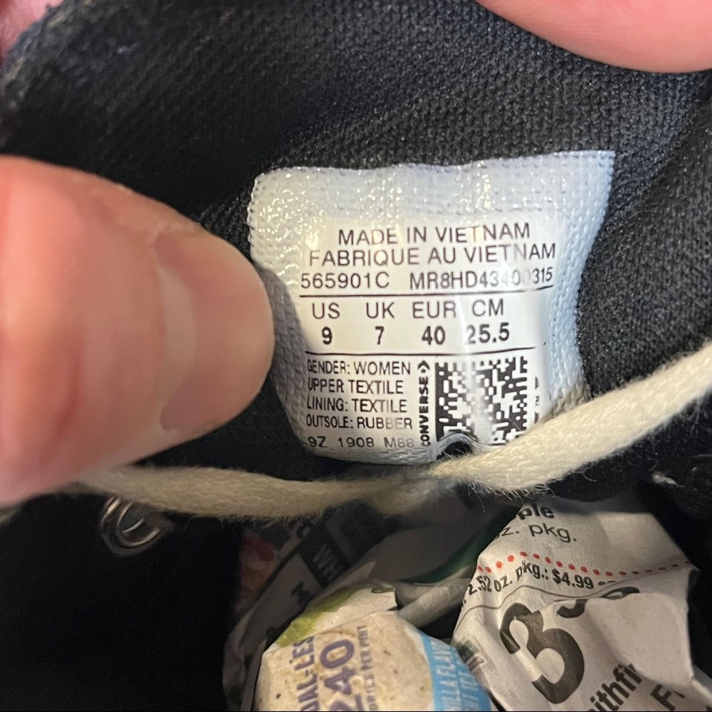 Converse Chuck Taylor All Star Lugged Shoes Women’s 9 - Picture 6 of 7